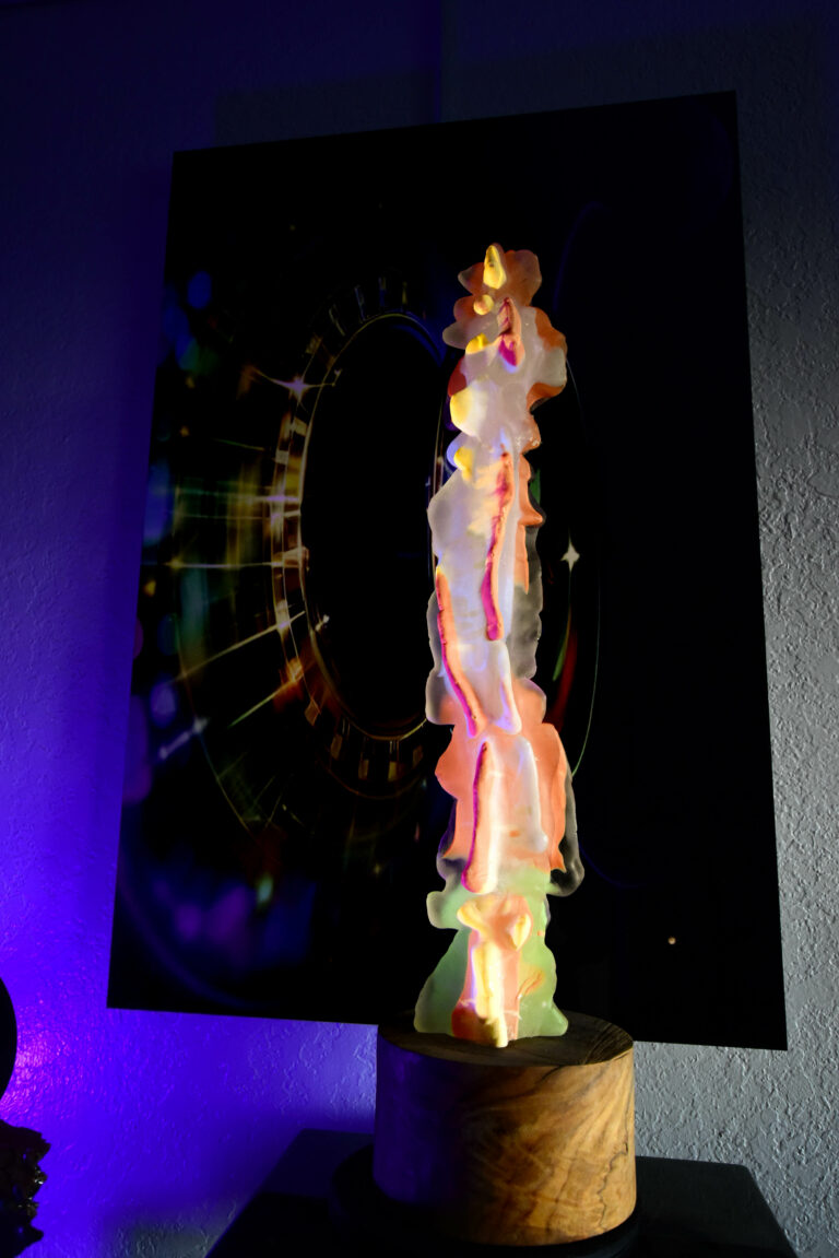 photo of sculpture of a Totem