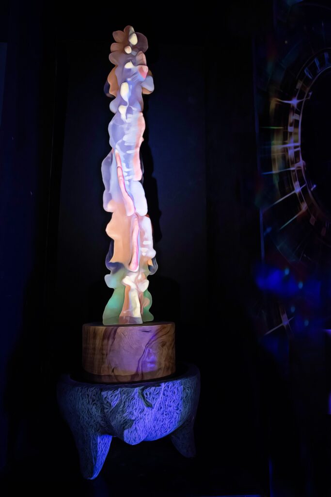 image of a resin cast Totem cactus